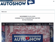 Tablet Screenshot of ctautoshow.com